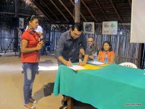 Prefeito Municipal de SGC René Coimbra recebe carta