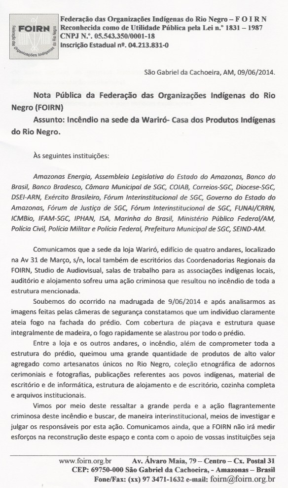 Nota incendio wariro-1