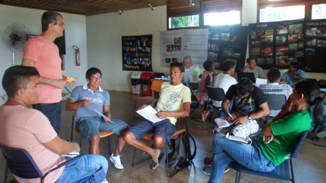 Participantes em Gts durante Seminário de Avaliação e Planejamento. Foto: SETCOM/FOIRN
