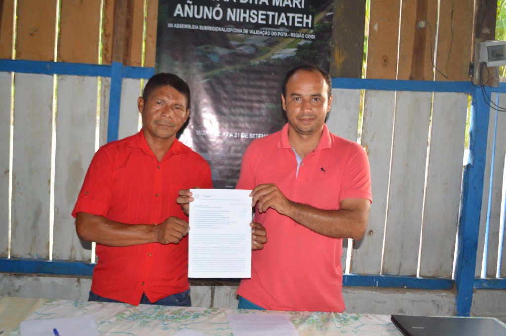 Em Iauaretê, lideranças indígenas exigem  ao governo Colombiano providências sobre os abusos praticados pelo&nbsp;exército