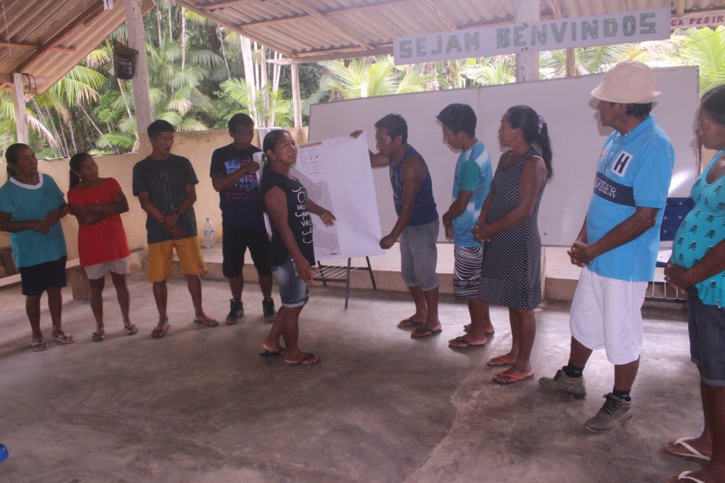 Terra Indígena Balaio faz oficina para validação de seu Plano de Gestão Territorial e&nbsp;Ambiental