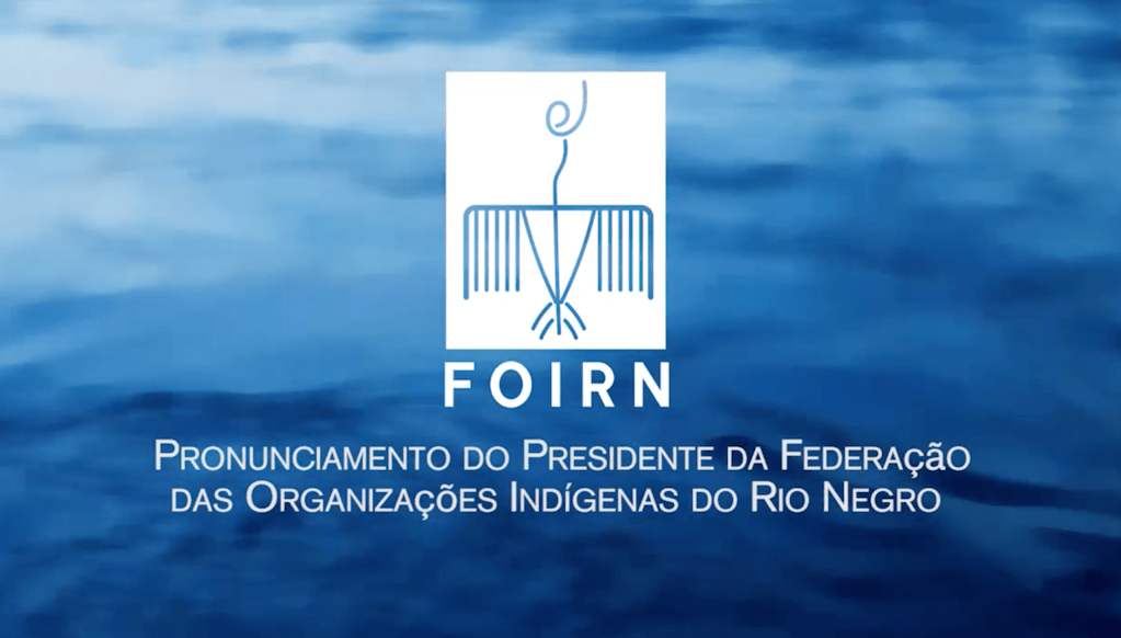 Pronunciamento do Presidente da FOIRN, Marivelton Barroso, do povo Baré, sobre o agravamento da pandemia de&nbsp;Coronavírus