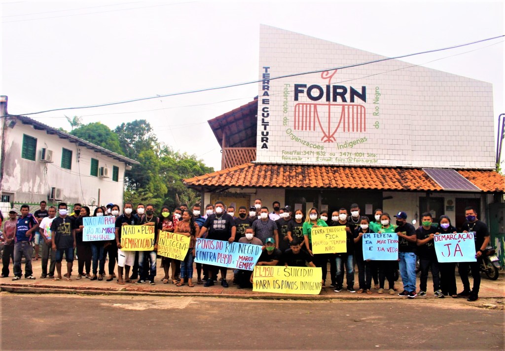 Lideranças indígenas do Rio Negro dizem NÃO ao PL 490 e ao Marco&nbsp;Temporal