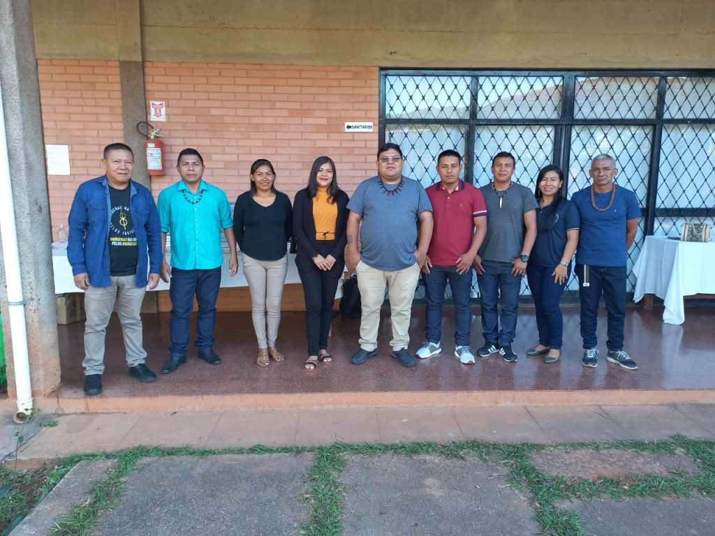 A COMITIVA DE LIDERANÇAS INDÍGENAS DO RIO NEGRO PARTICIPA DO SEMINÁRIO DE 10 ANOS DA PNGATI EM BRASÍLIA –&nbsp;DF