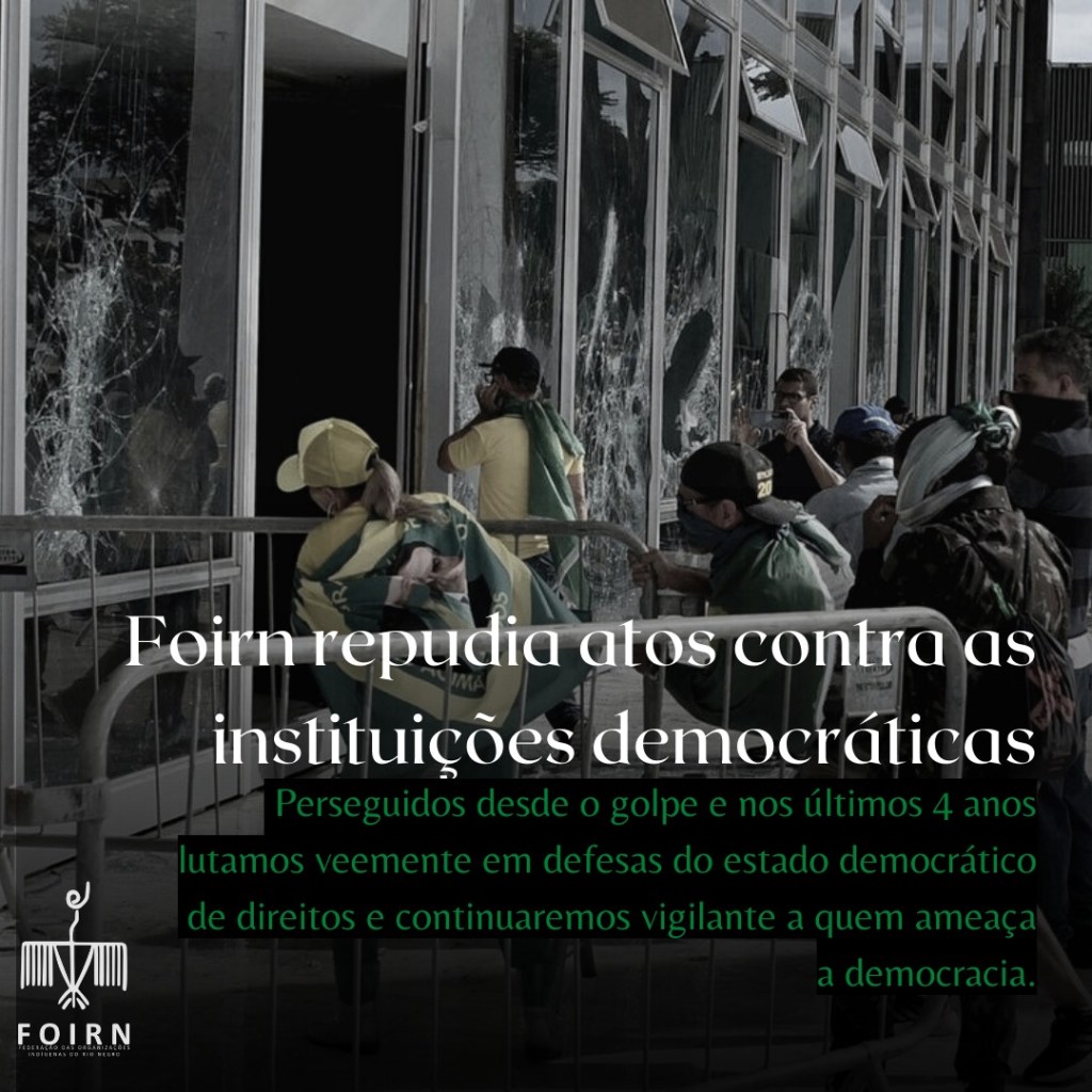 Foirn repudia atos contra as instituições&nbsp;democráticas