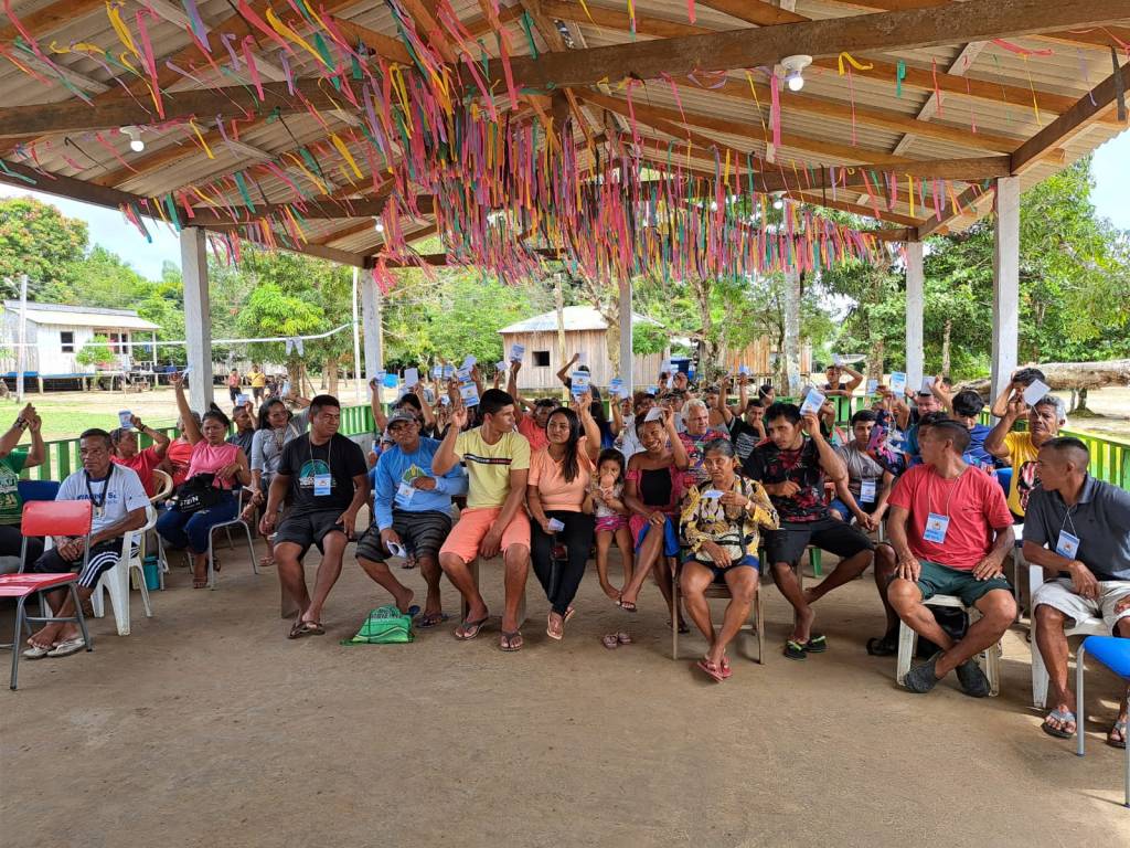 II ASSEMBLEIA EXTRAORDINÁRIA DA ASIBA| FOIRN e Instituições parceiras firmam compromissos para fortalecer a organização indígena de&nbsp;Barcelos