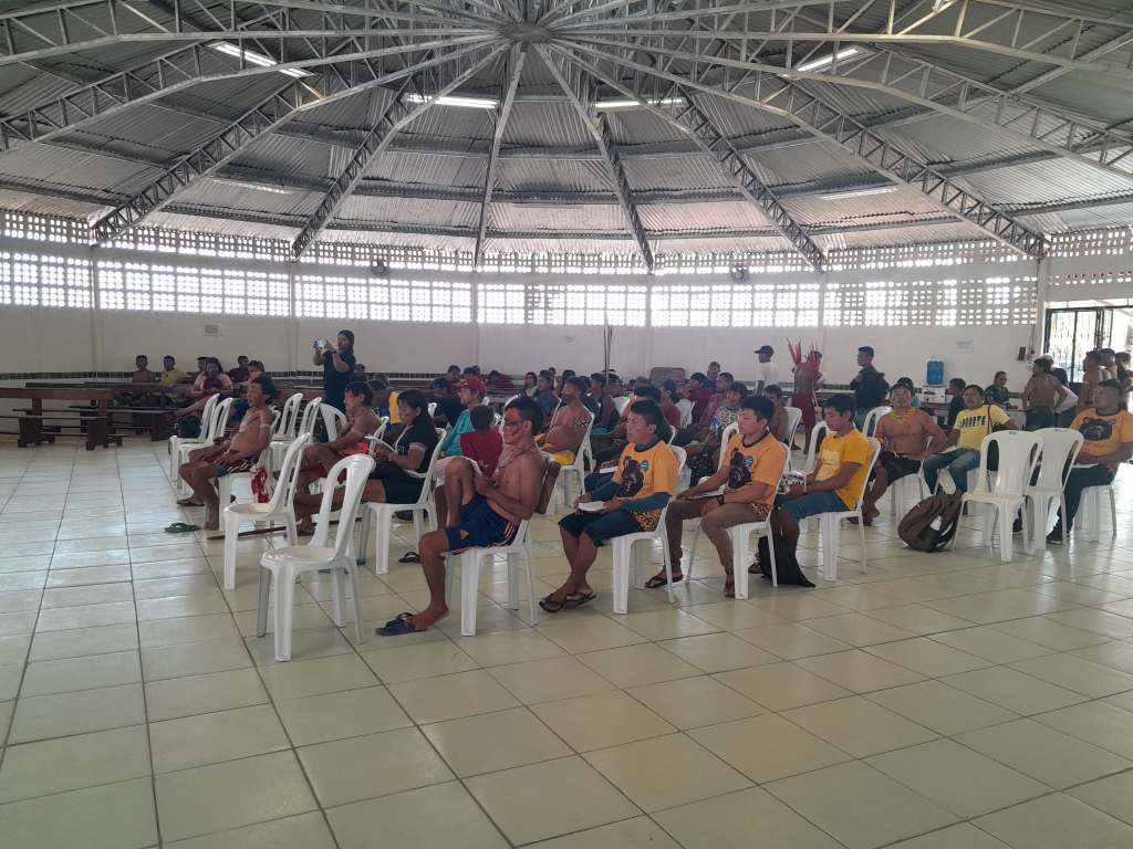 A Foirn no Encontro Regional de avaliação e implementação do PGTA com ênfase nas pactuação da temática do território Etnoeducacional e proteção&nbsp;territorial