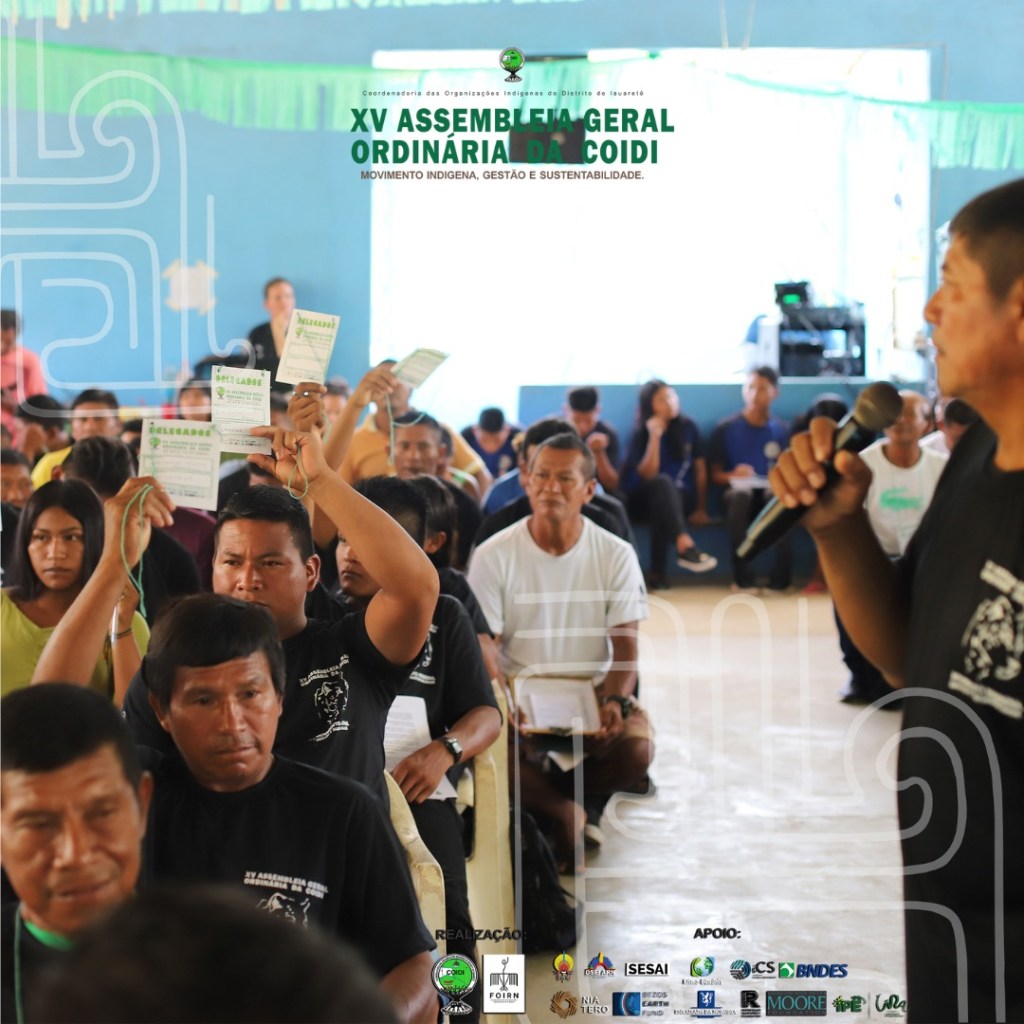 Mulher Indígena do povo Desana foi reeleita para o segundo mandato de mais quatro anos na diretoria da FOIRN