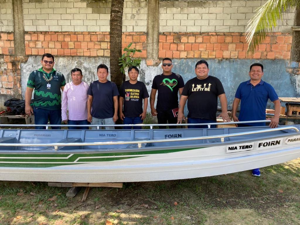 Foirn entrega equipamentos de logística para associações yanomami e coordenadoria regional do Baixo Rio&nbsp;Negro