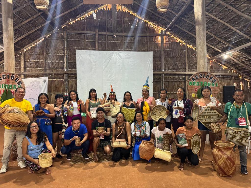Intercâmbio internacional fortalece gestão de cadeias produtivas entre povos indígenas da&nbsp;Amazônia